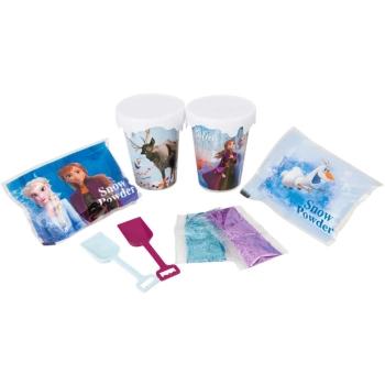FROZEN 2 - ZRÓB WŁASNĄ ŚNIEŻNĄ IMPREZĘ (śnieg z brokatem do samodzielnego wykonania) Sambro DFR2-4911